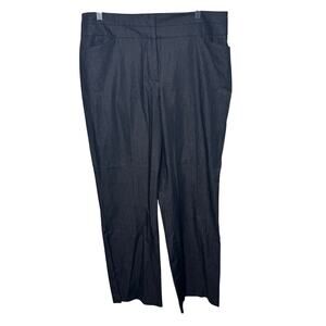 Ann Taylor LOFT Curvy Fit Trouser Pants Women’s 10 Gray Stretch Career‎ Work